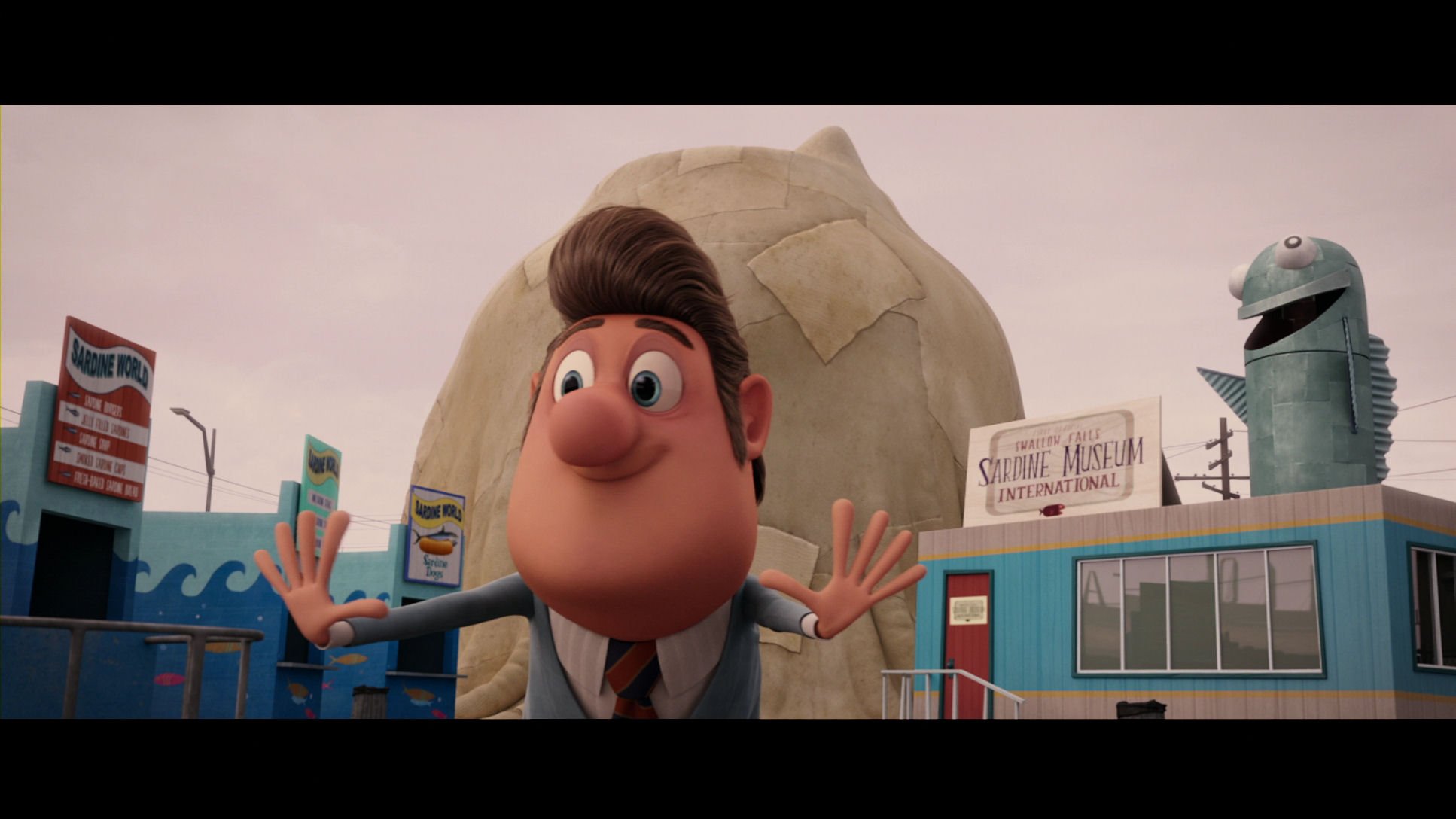 Screenshot from Cloudy with a Chance of Meatballs Blu-ray. 