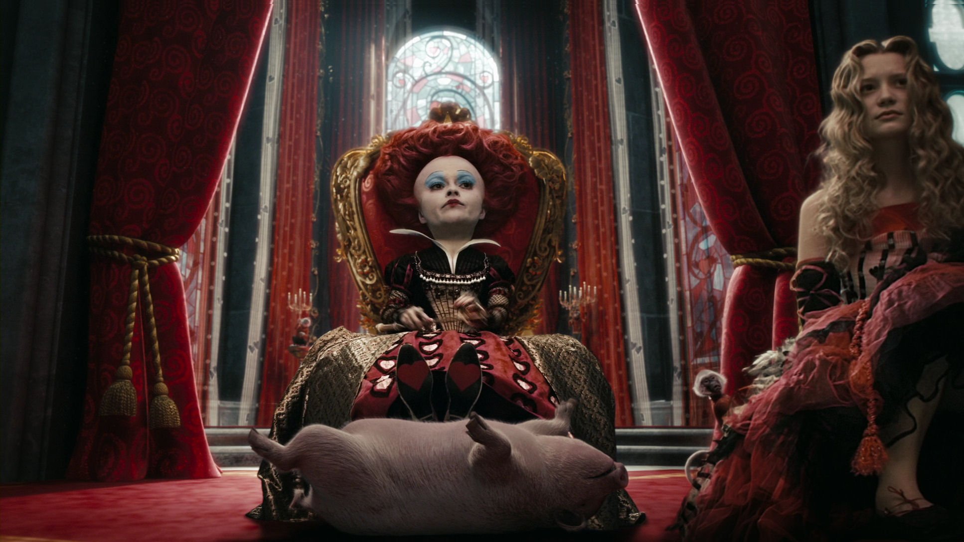 Screenshot from Alice in Wonderland Blu-ray. 